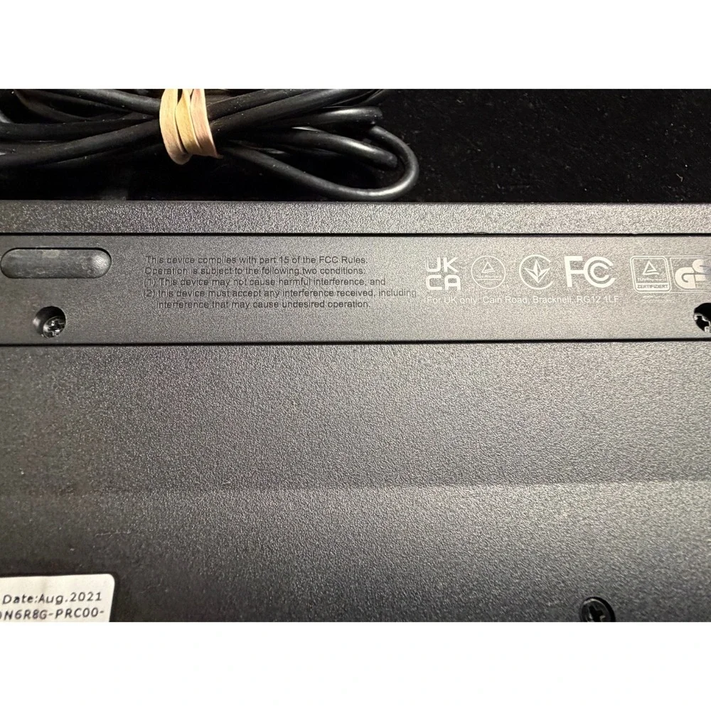 Dell KB216t Wired Multimedia Keyboard: Black, USB, Chiclet Keys, Full Size